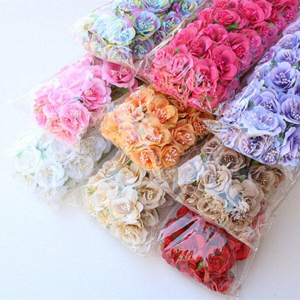 Silk Flower Corsage Etsy UK