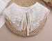 Off White Fake Lace Collar / Lace Collar / Chiffon Collar / Removable Fake Collar / Detachable Collar / False Collar / B200(K) 