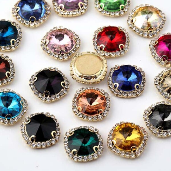 Sew on Rhinestones Etsy