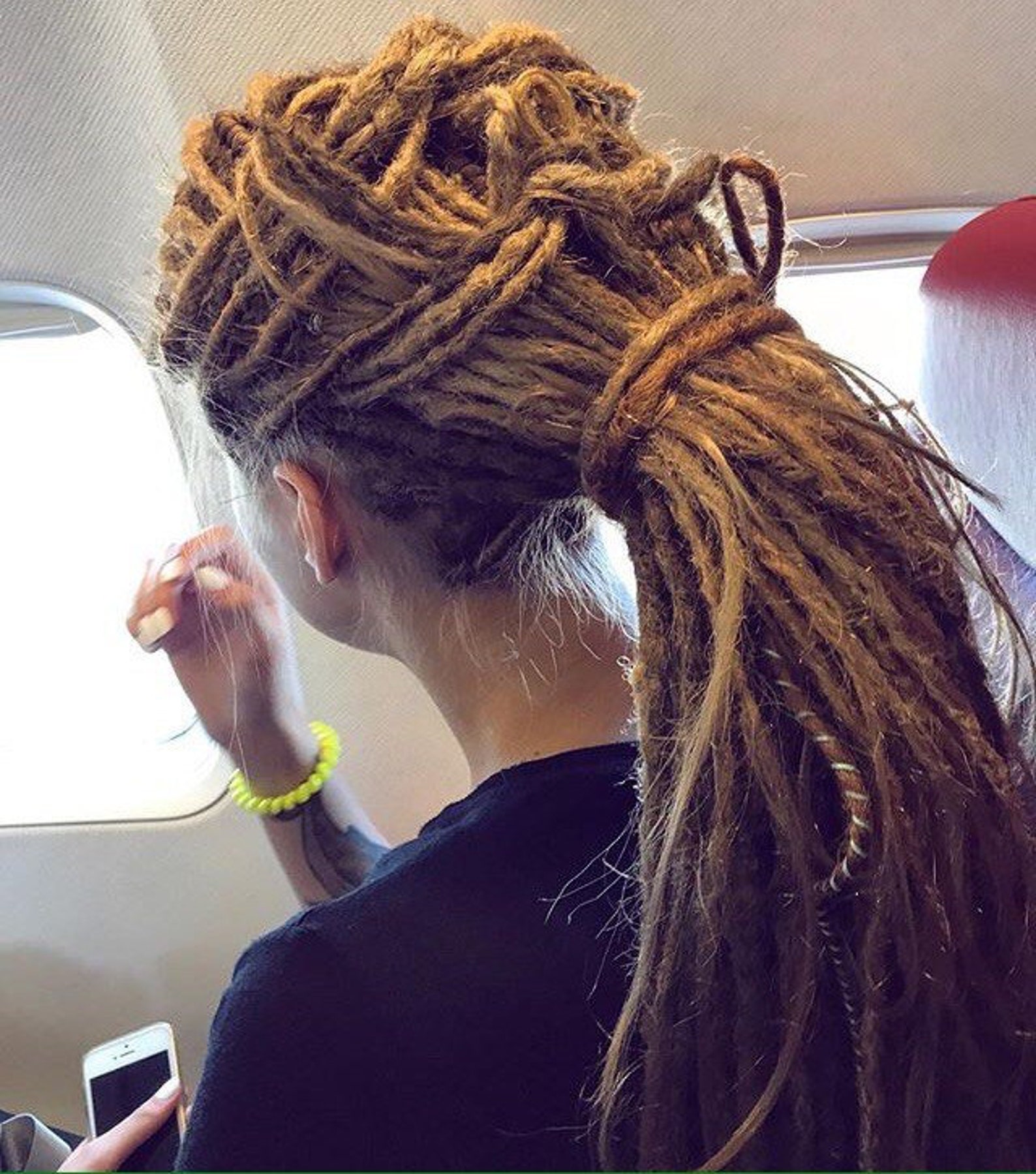 Synthetic Ginger Dreads Crochet Double Ended or Single Ended Etsy