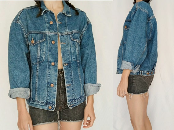 grunge jean jacket