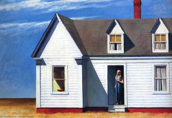 High Noon Edward Hopper Poster A3 Oder Matt Glanzend Etsy