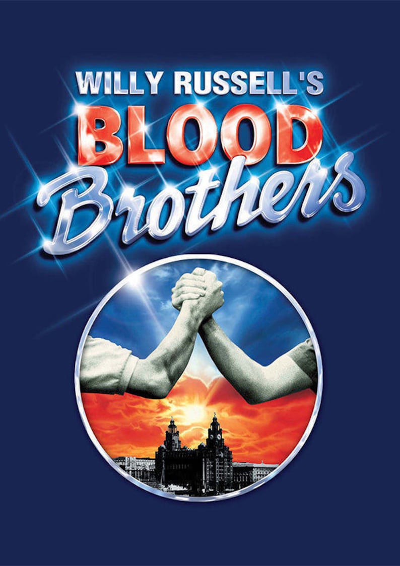 Blood Brothers Musical Theater Poster A3 or A4 Matt Etsy
