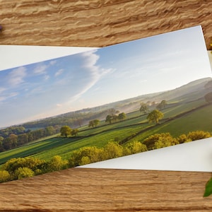 Springtime Fields on the Edge of Chesterfield, Derbyshire - DL Size