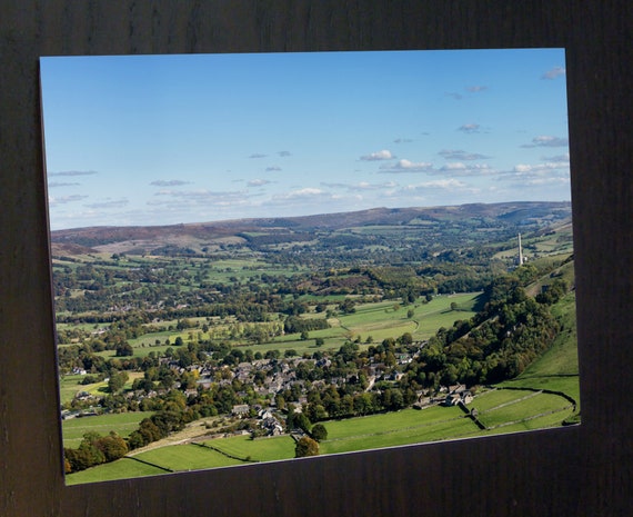 Castleton And The Hope Valley Peak District A6 Greetings Card Etsy