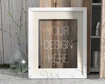 Frame mockup, Empty Frame, Styled Stock Photography,Product Background Mockup ,old wood scene, Vintage scene mockup