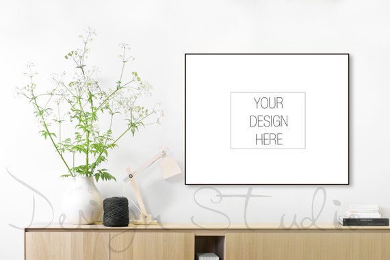 Minimalist Black Horizontal Frame Mockup Styled Stock Photography Black Minimalist Black Horizontal Frame Mockup Styled Stock Photography Black