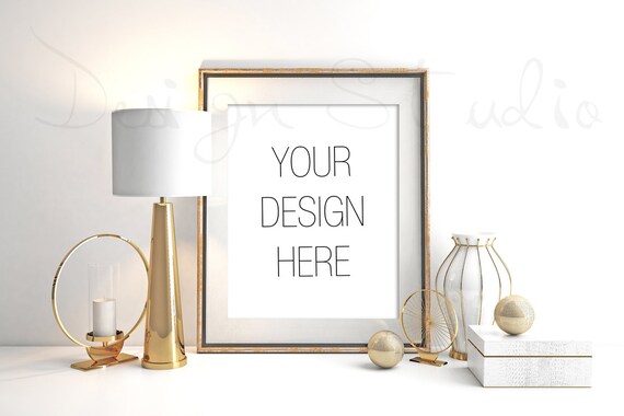 Styled Stock Photography Frame Mockup Gold Digital Frame Styled Stock Photography Frame Mockup Gold Digital Frame