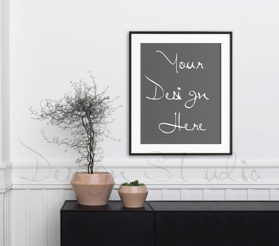 Mockup Buy3 Pay2 8x10 Vertical Black Digital Frame Mockup