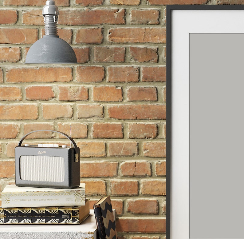 Red Brick wall frame mockup, Styled Stock Photography, Frame Mockup, Black Frame, mockup, Styled Photography Mockup, stock photo, BUY3 PAY2, image 3