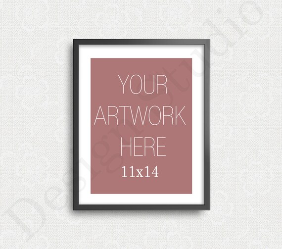 Mockup Buy3 Pay2 Mockup 11x14 Vertical Black Digital Frame Etsy