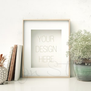 Gold Frame mockup, white flower mockup, Styled Stock Photography, Frame Mockup, , Styled Photography Mockup, stock photo , BUY3 PAY2,