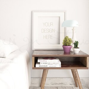 Styled Stock Photography, Frame Mockup, Bedroom interior photo , Styled Photography , stock photo , background image image 2