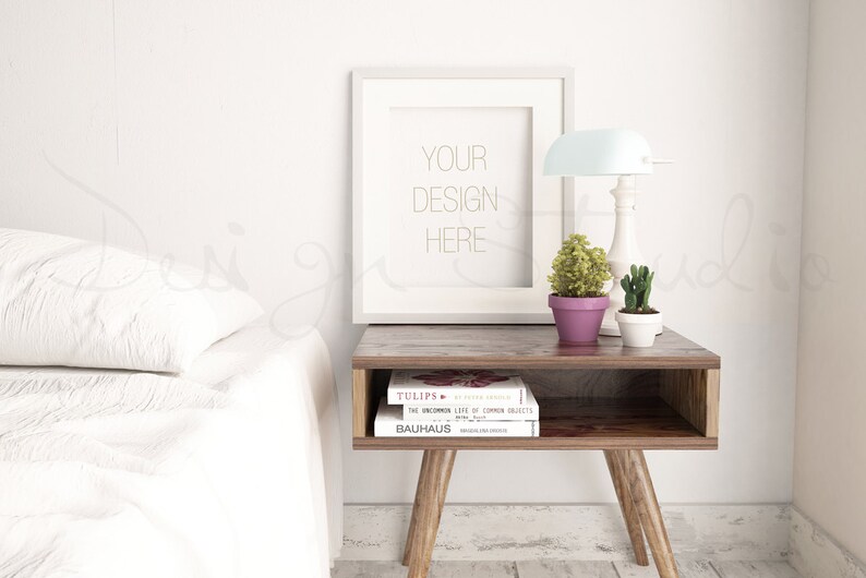 Styled Stock Photography, Frame Mockup, Bedroom interior photo , Styled Photography , stock photo , background image image 2