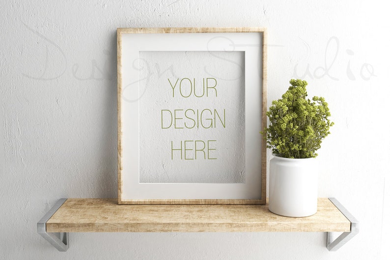 BUY3 PAY2, Frame mockup, Empty Frame, Styled Stock Photography,Product Background Mockup ,old wood scene, Vintage scene mockup image 1