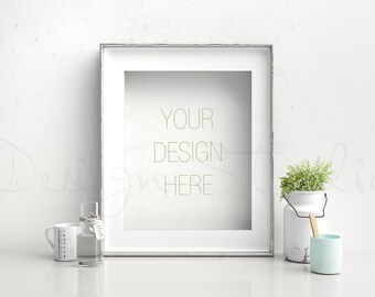 Styled Stock Photography, Frame Mockup , white Frame mockup, Styled Photography Mockup, stock photo