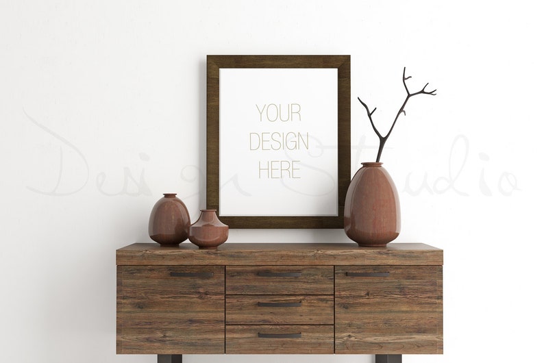 Styled Stock Photography, Frame Mockup on white Wall Background , Styled Photography, Poster Mockup, BUY3 PAY2, image 3