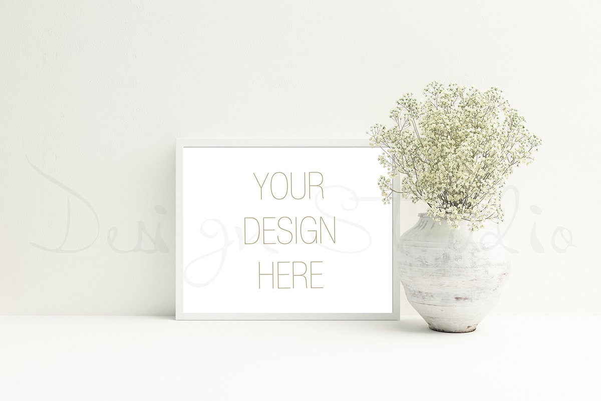 Download Empty Frame MOCKUP BUY3 PAY2 Mockup 11x14 Vertical white ...