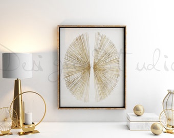 Gold Digital Frame Mockup, Styled Stock Photography, Frame Mockup, Styled Fotografie Mockup, stock Foto