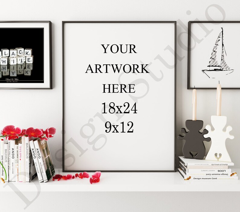 BUY3 PAY2 Styled Poster Frame Mockup BUY3 PAY2 18x24 Etsy