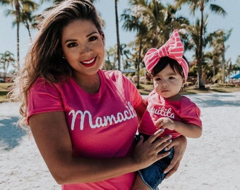 MAMACITA shirt, mommy and me outfits, mommy and me shirts, matching outfits, matching shirts, shirts with sayings,mom shirts, mom