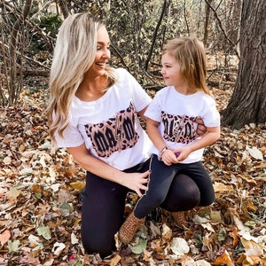 Mommy and me band tees clearance