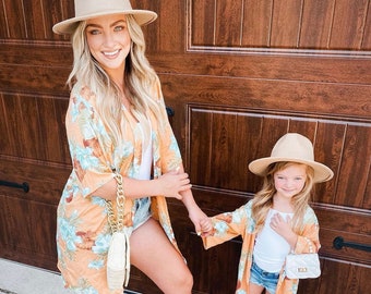 TULUM'S CARDIGAN | Mommy & Me Kimono | mommy and me | matching outfits | matching with daughter | summer must haves | vacation outfits