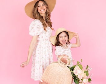 Mommy and me summer dresses, mommy and me dresses, mommy and me matching outfits, mommy and me spring dresses, summer dress