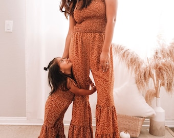 AUTUMN JUMPSUITS | mommy and me |  mommy and me fall outfits | matching outfits | fall outfits | mommy and me fall jumpsuits | bell bottoms