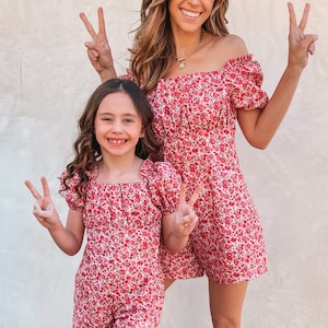 Mother day matching outfits, mommy and me, gift for wife, mother daughter matching, mommy and me outfits, spring matching dresses, mothers d