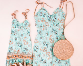 MARIBEL matching dresses | matching dresses | mommy and me matching outfits | mommy and me outfits | matching outfits |mommy and me dresses