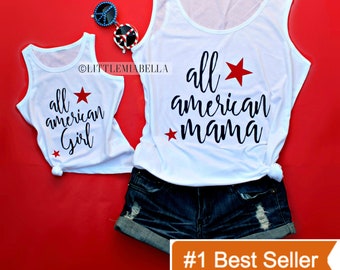 all american mama, mommy and me outfit 4th of july, 4th of july shirt, fourth of july shirt, mommy and me outfits, 4th of july shirt, july 4