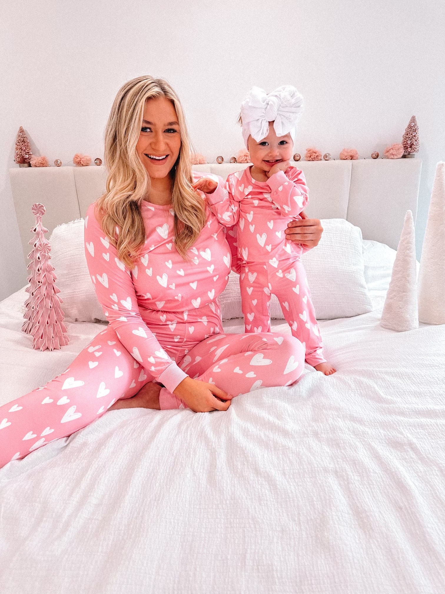 Mommy and Me Valentine Valentine s Pajamas Mommy and Me Pajamas