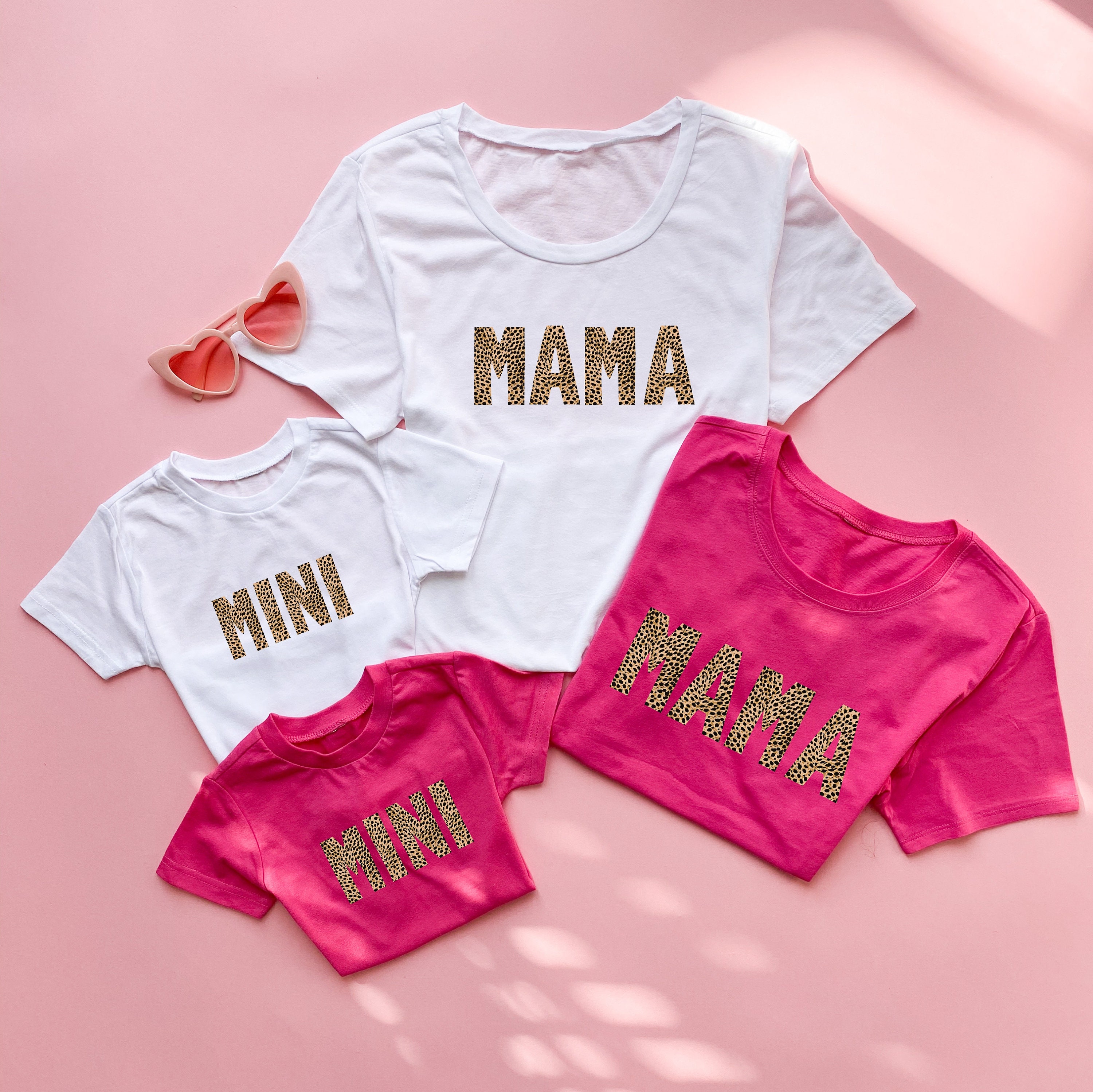 Pink and Pretty Mommy and Me Matching Shirts Mother - Etsy
