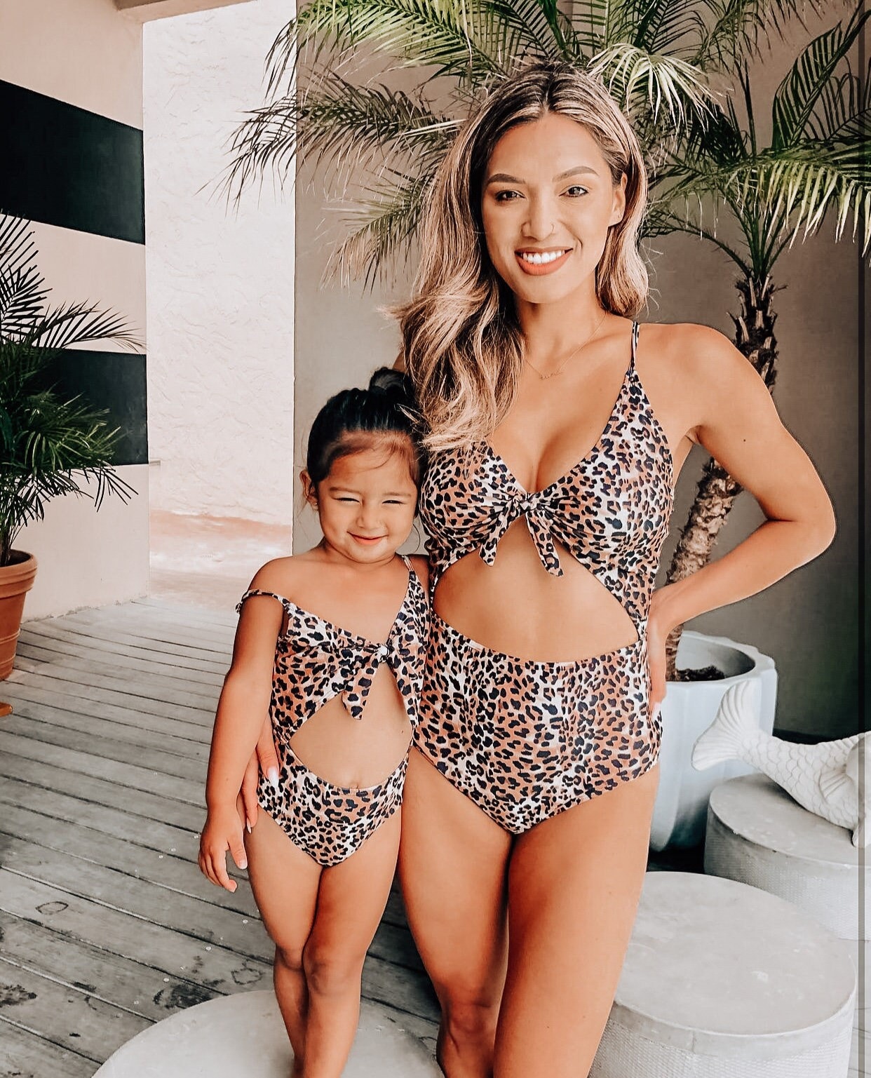 Cheetah One Pc Mommy and Me Swimsuit, Mommy and Me Swimwear, Swimsuit, Mommy  and Me Swim, Mother Daughter Swimsuits, Matching Outfits 