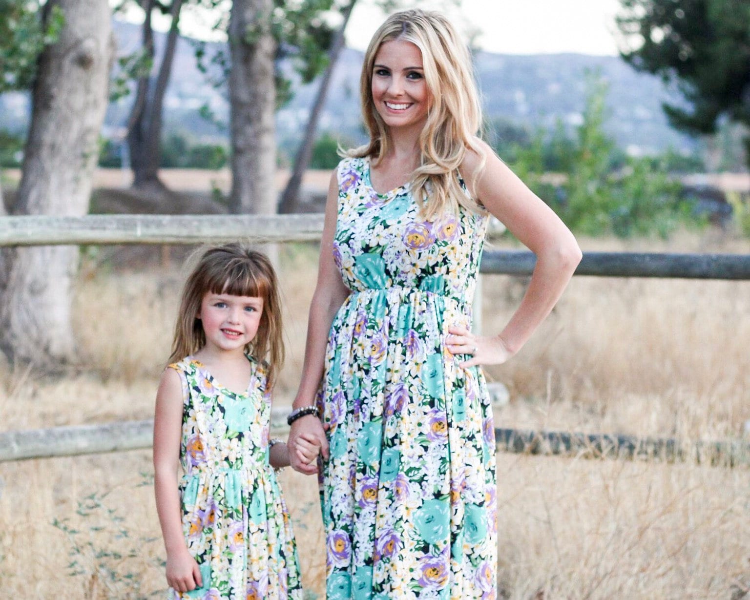 Mommy and Me Maxi Dress Etsy Canada