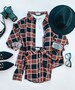 FALLIN' FOR PLAID long sleeve button up t-shirt | plaid tshirt | Mommy and Me | mommy and son | mommy & daughter |matching outfits |matching 