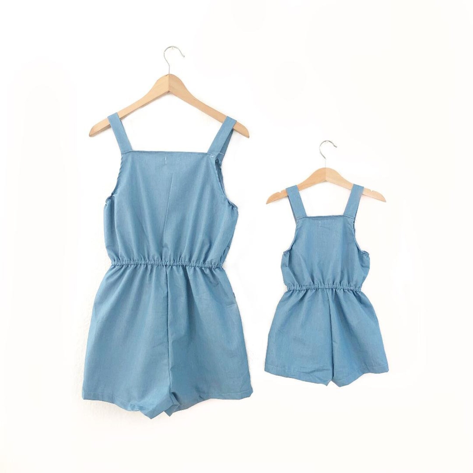 mommy and me denim outfits