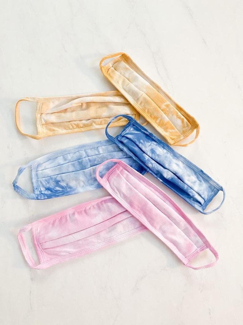 TIE DYE Face Masks | Reusable Face Mask | Face Mask Made in USA | Mom…