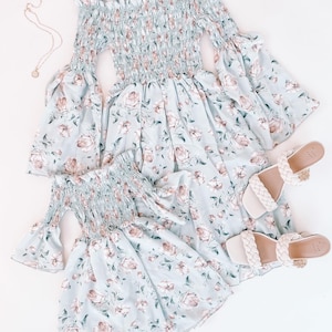 FLORAL COCKTAIL DRESSES | matching dresses | mommy and me matching outfits | mommy and me outfits | matching outfits | mommy and me