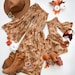 AUTUMN SMOCKED DRESS| matching dresses for fall | mommy and me matching outfits | mommy and me outfits | matching dresses |fall thanksgiving 