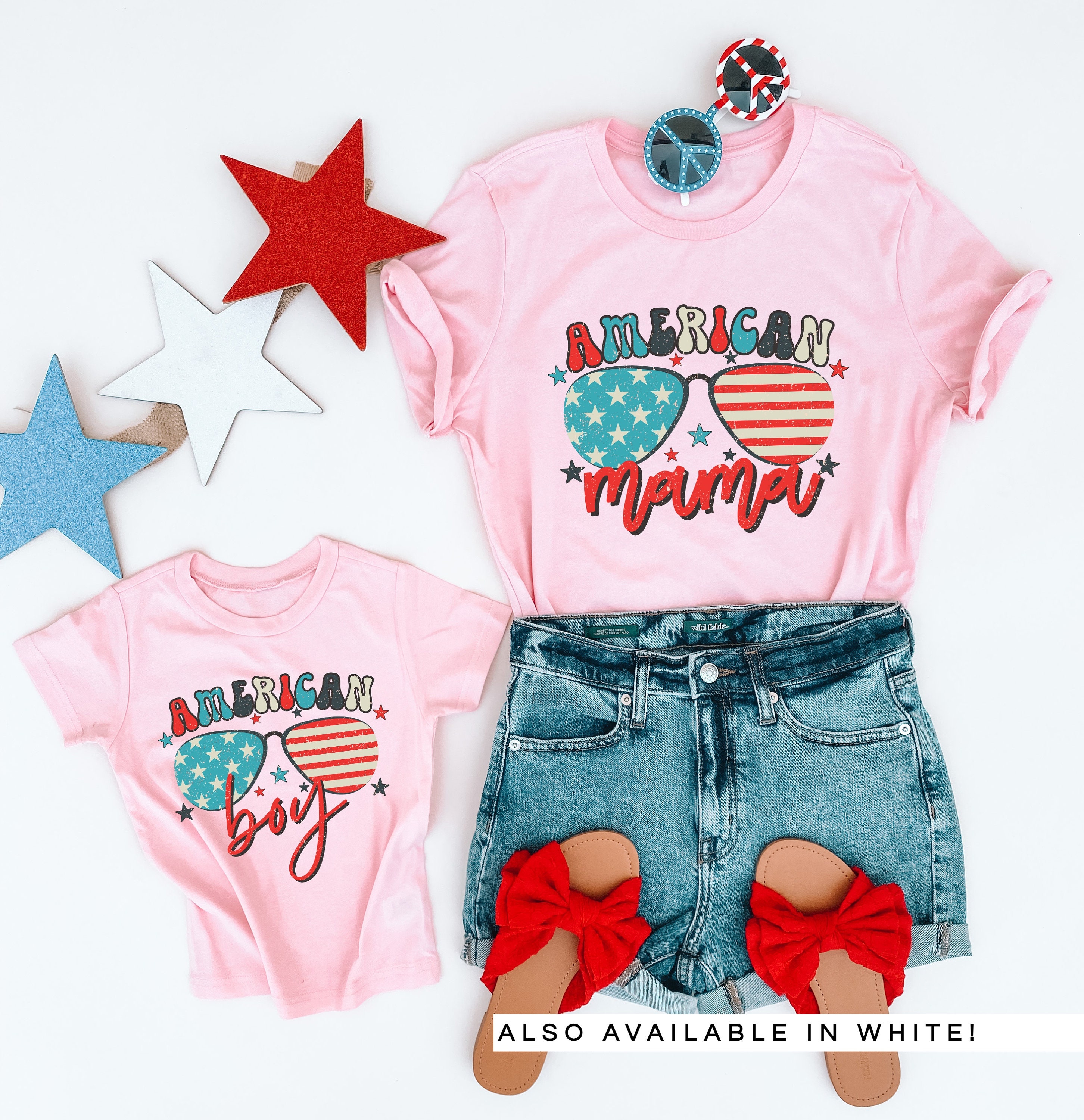 PINK AMERICAN Mama 4th of July Shirt 4th of July Shirts - Etsy