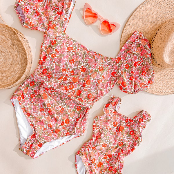 MIRNAS MATCHING SWIMSUIT| mommy and me swimwear | swimsuit | mommy and me swimsuit | matching outfits | mommy and me | mommy and me matching