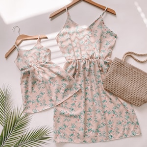 DAISY MATCHING DRESSES | mommy and me matching outfits, mommy and me outfits, matching outfits, mother daughter matching dress,