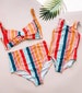 Multi Striped mommy and me swimsuit, mommy and me swimwear, swimsuit, mommy and me swim, mother daughter swimsuits, matching outfits 