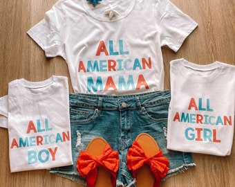 Fourth of july shirts,  mommy and me 4th of july shirt, mommy and me, mommy and me outfits, american boy, girl,