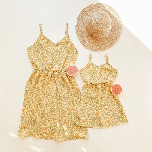 Spring Pastels Matching Dresses Mommy and Me Matching - Etsy image.