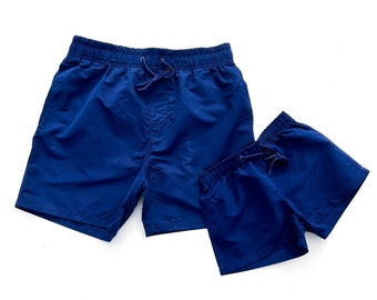 Bijpassende boxer voor vader en zoon, badkleding voor vader en zoon, bijpassende outfits voor vader en zoon, bijpassende zomerkleding voor vader en zoon, vader en zoon