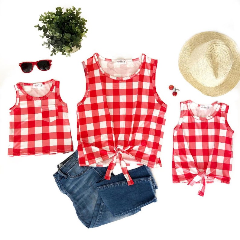 Fourth of july matching shirts, gingham shirt, 4th of july shirt, fourth of july shirt, mommy and me son, mommy and me,matching shirts image 4