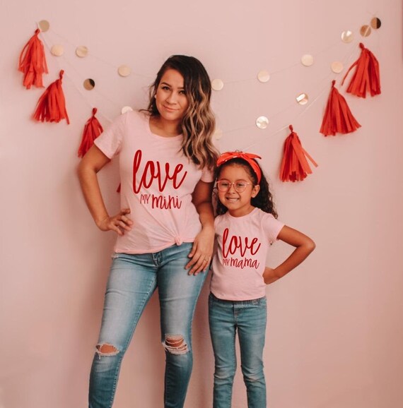 Valentine's Day I Love My Mommy T Shirt Valentine's Day I Love My Mommy T Shirt